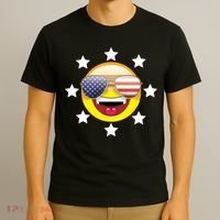 American Hippie Smiley Face T-Shirt thumb 3