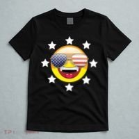 American Hippie Smiley Face T-Shirt thumb 5