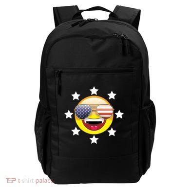 American Hippie Smiley Face Backpack