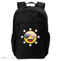 American Hippie Smiley Face Backpack thumb 0