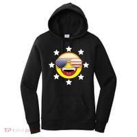 American Hippie Smiley Face Women's Hoodie thumb 0