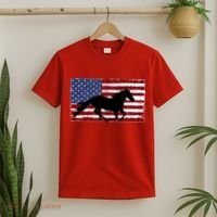 American Horse Flag Vintage T-Shirt thumb 2