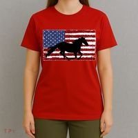 American Horse Flag Vintage T-Shirt thumb 4