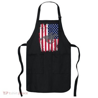 American Horse Racing Flag Apron