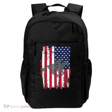 American Horse Racing Flag Backpack
