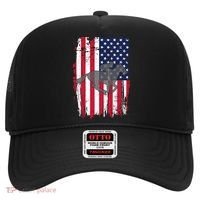 American Horse Racing Flag Hat thumb 0