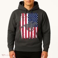 American Horse Racing Flag Hoodie thumb 2