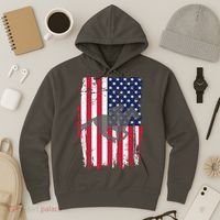 American Horse Racing Flag Hoodie thumb 3