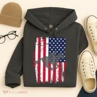 American Horse Racing Flag Hoodie thumb 4