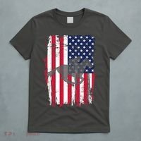 American Horse Racing Flag T-Shirt thumb 5