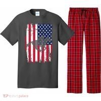 American Horse Racing Flag Pajama Set thumb 0