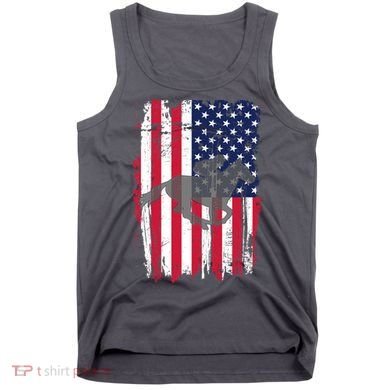 American Horse Racing Flag Tank Top