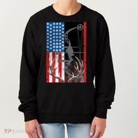 American Hunter USA Flag Women's Sweatshirt thumb 0
