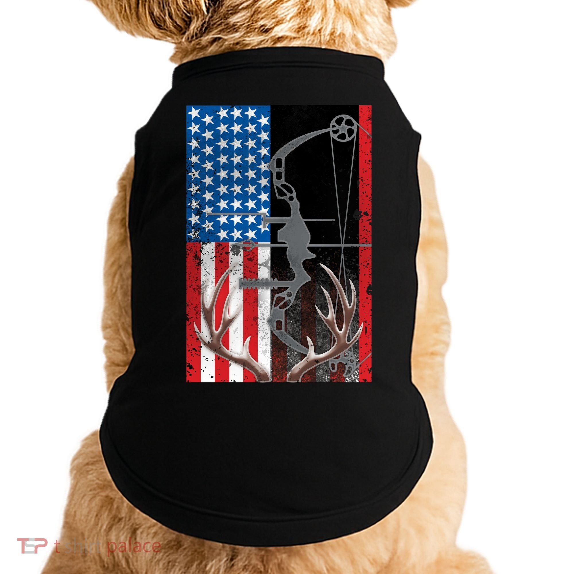 American Hunter USA Flag Doggie Tank