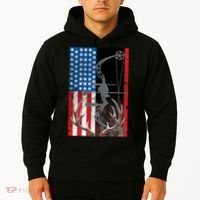 American Hunter USA Flag Hoodie thumb 2