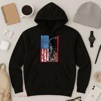 American Hunter USA Flag Hoodie thumb 3