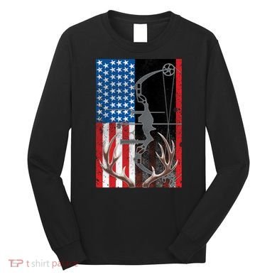 American Hunter USA Flag Long Sleeve Shirt