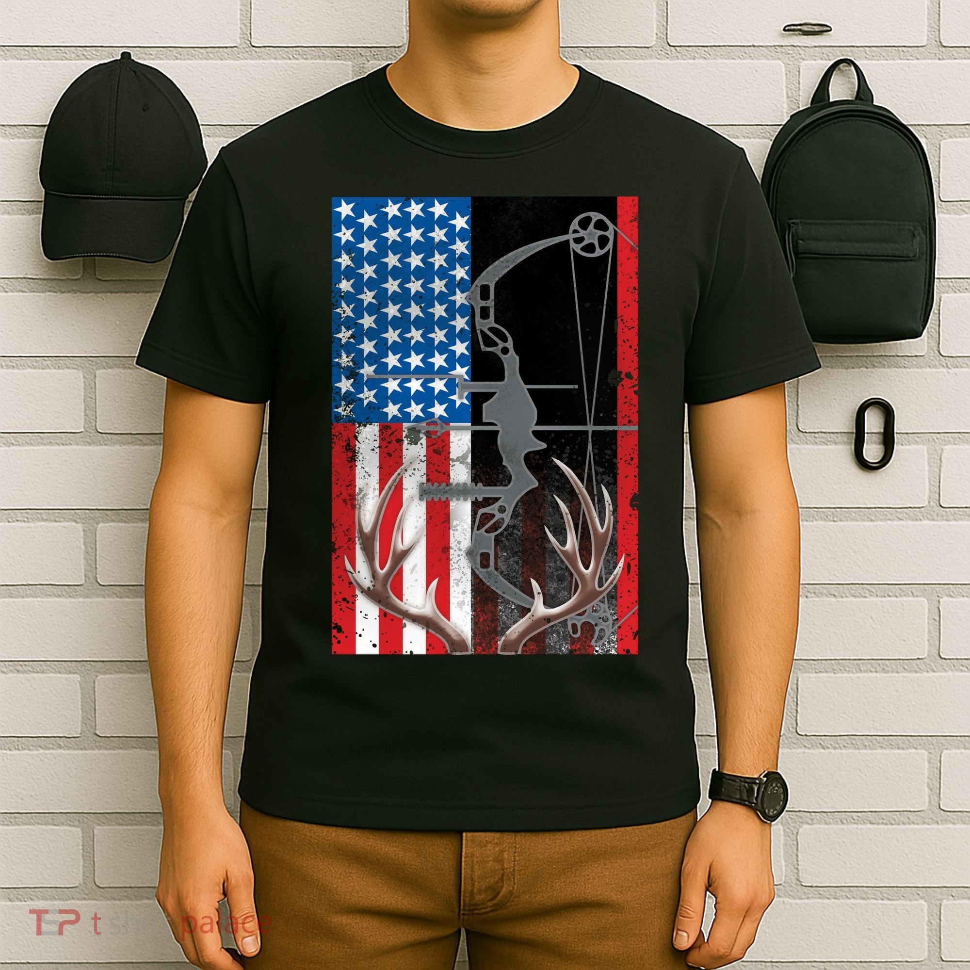 American Hunter USA Flag T-Shirt