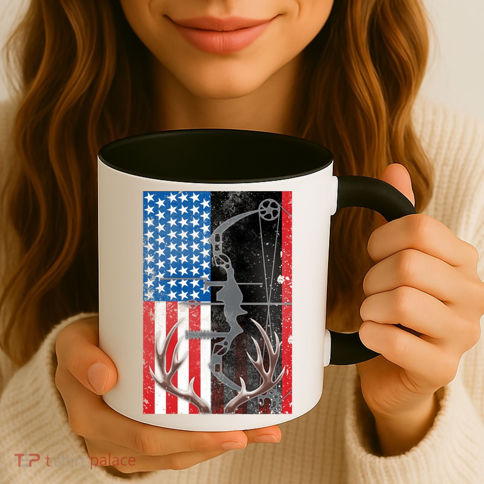 American Hunter USA Flag Coffee Mug