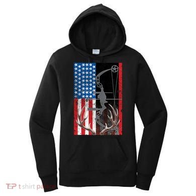 American Hunter USA Flag Women's Hoodie