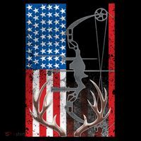 American Hunter USA Flag Women's Hoodie thumb 2