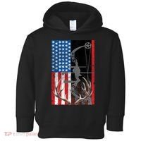 American Hunter USA Flag Toddler Hoodie thumb 0