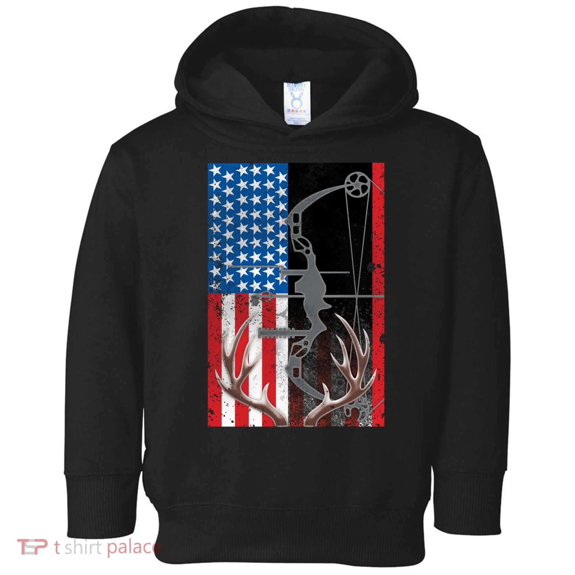 American Hunter USA Flag Toddler Hoodie