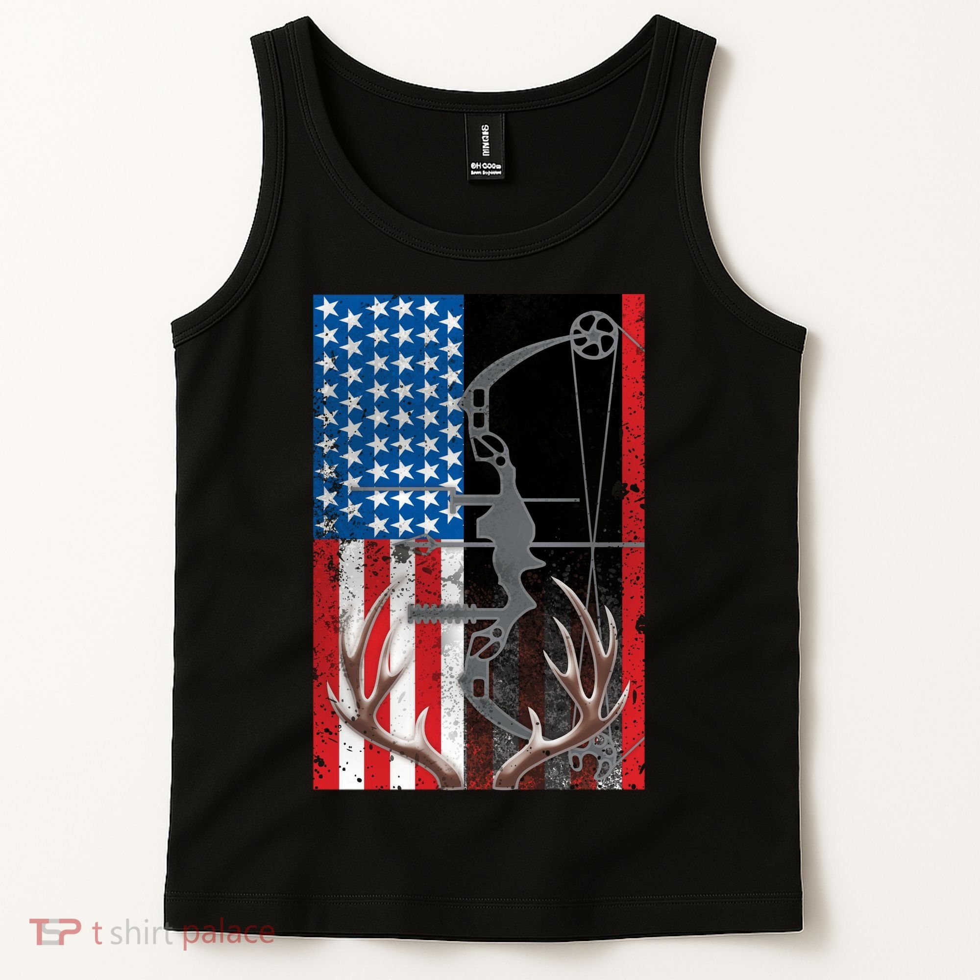 American Hunter USA Flag Tank Top
