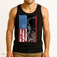 American Hunter USA Flag Tank Top thumb 3