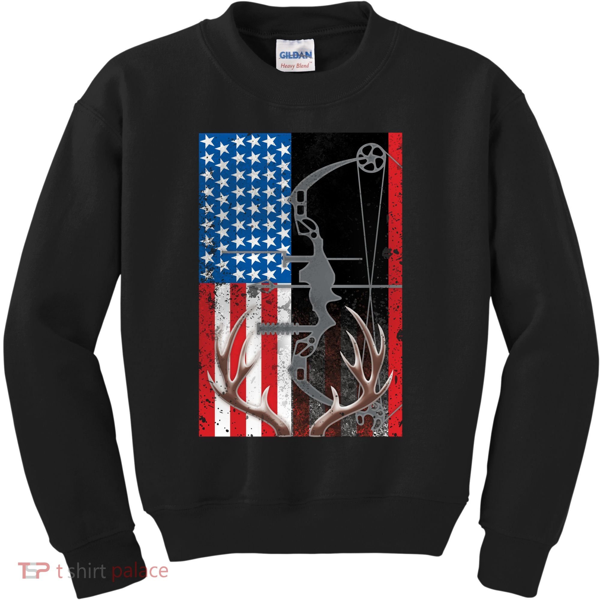 American Hunter USA Flag Kids Sweatshirt