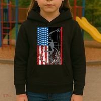 American Hunter USA Flag Kids Hoodie thumb 3