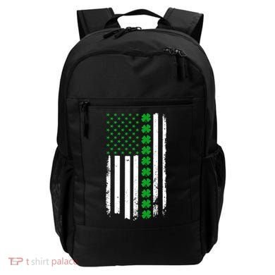 American Irish Clover Flag St. Patrick's Day  Backpack