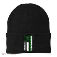 American Irish Clover Flag St. Patrick's Day  Beanie thumb 0