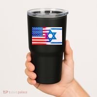 American Israel Flag Tumbler thumb 2
