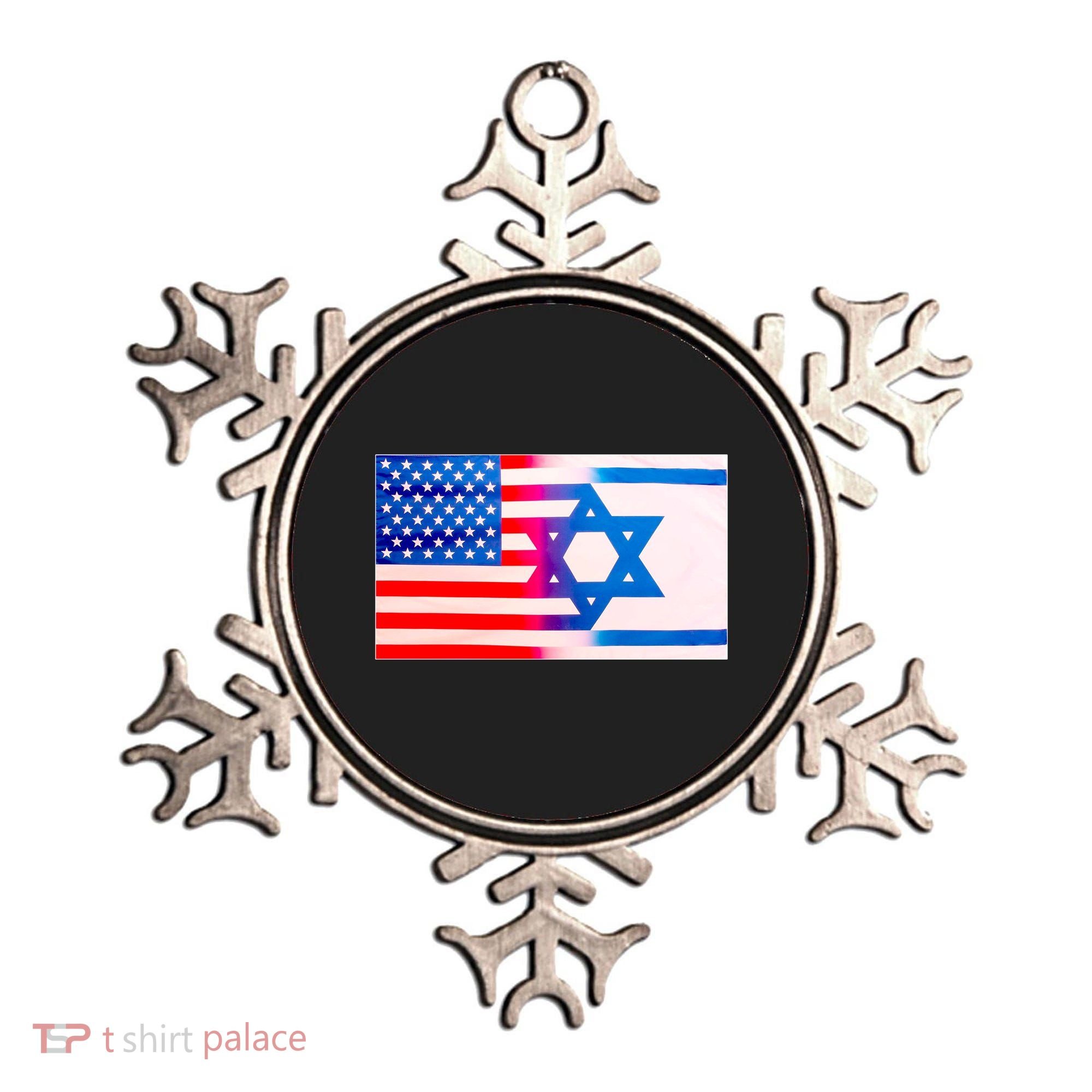 American Israel Flag Ornament