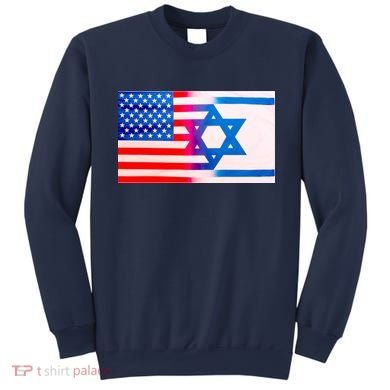American Israel Flag Sweatshirt