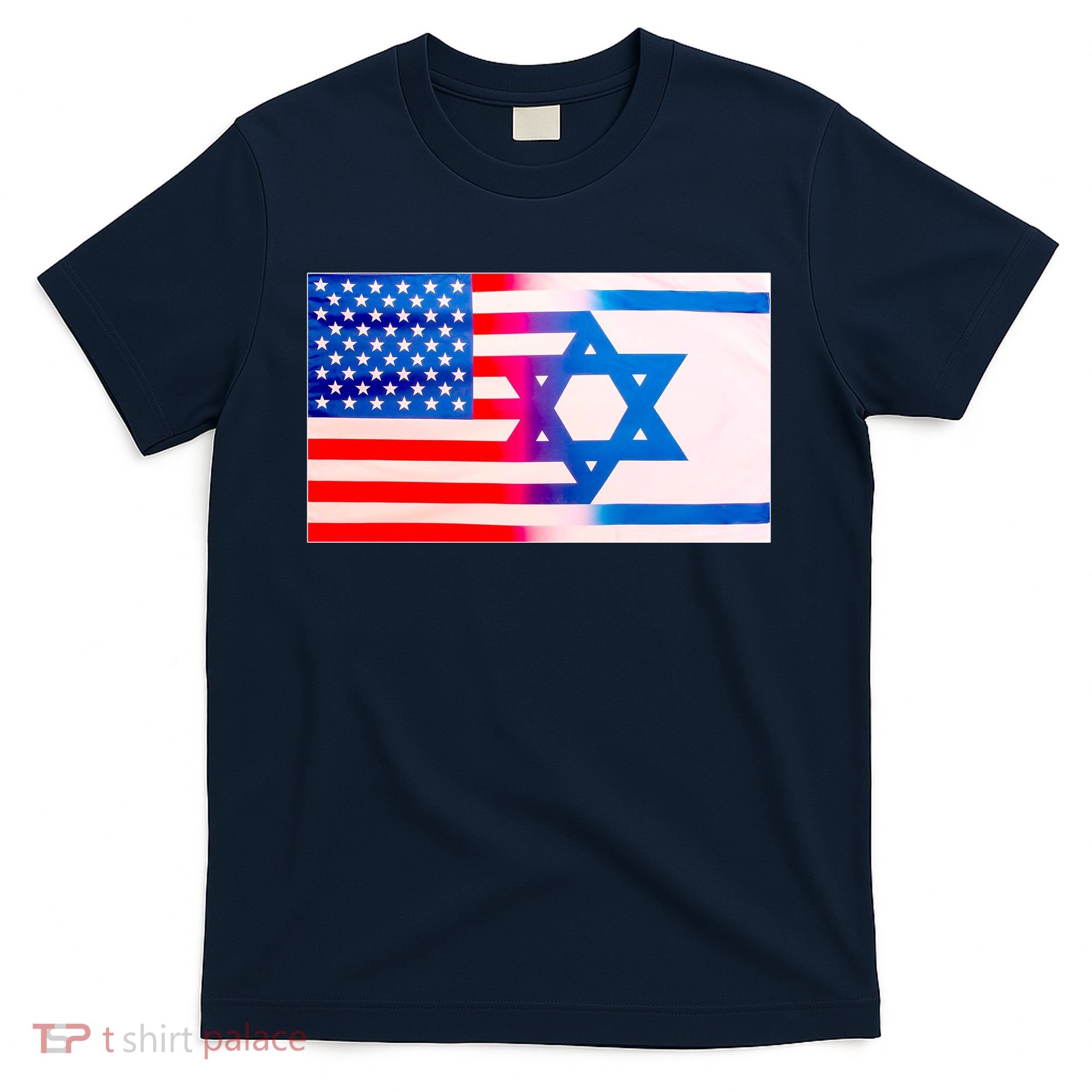 American Israel Flag T-Shirt