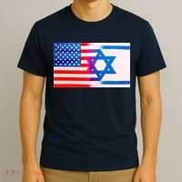 American Israel Flag T-Shirt thumb 3