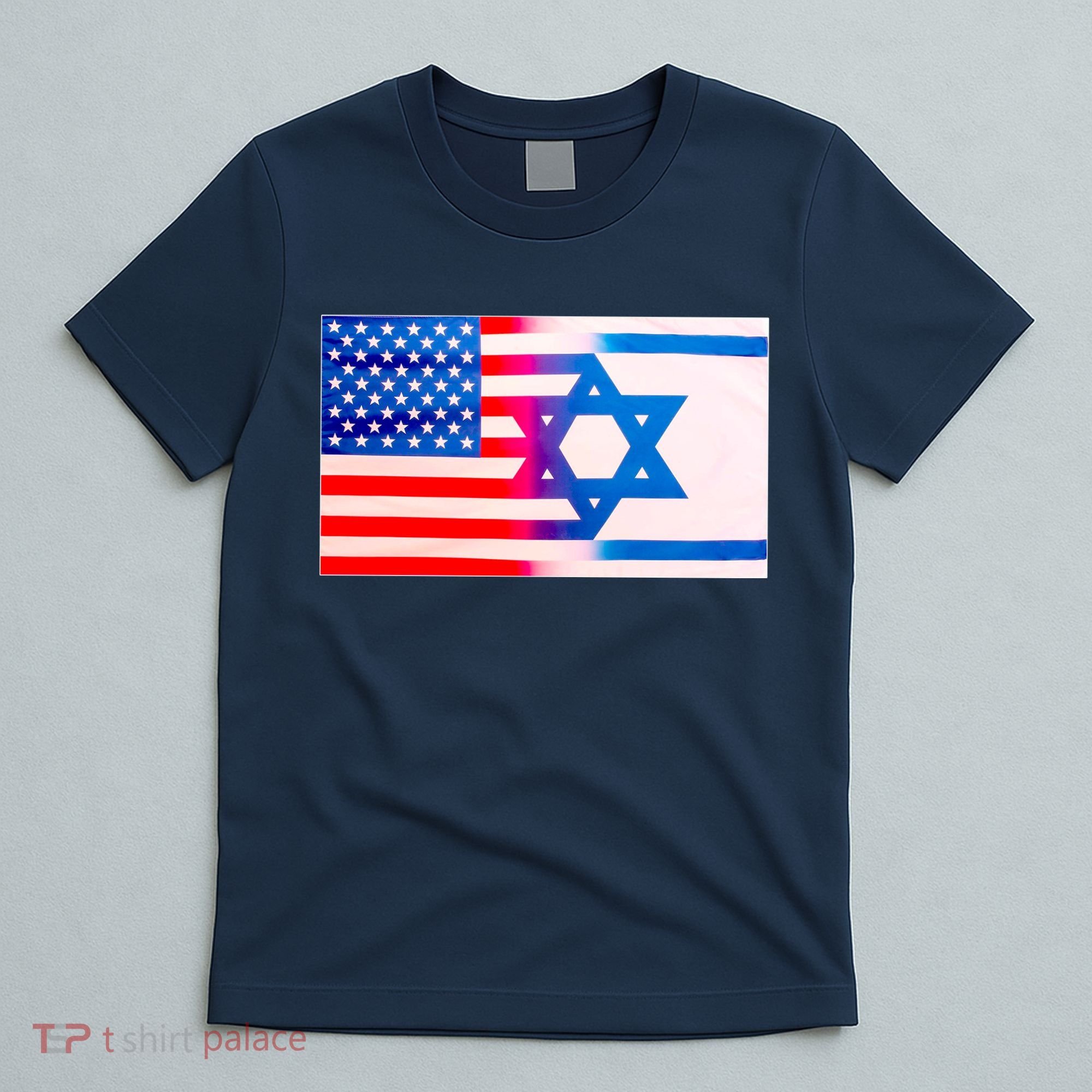 American Israel Flag T-Shirt