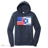 American Israel Flag Women's Hoodie thumb 0