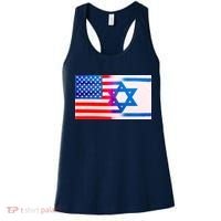 American Israel Flag Women's Tank Top thumb 0