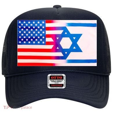 American Israel Flag Hat