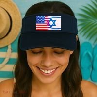 American Israel Flag Visor thumb 2