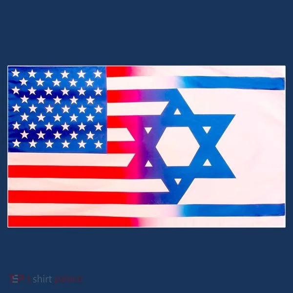American Israel Flag Women's T-Shirt