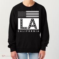 American LA California State Flag Women's Sweatshirt thumb 0