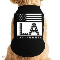 American LA California State Flag Doggie Tank thumb 0