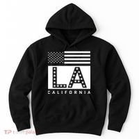 American LA California State Flag Hoodie thumb 0