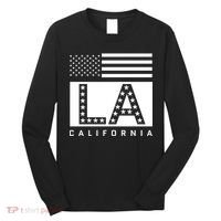 American LA California State Flag Long Sleeve Shirt thumb 0
