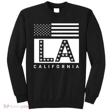 American LA California State Flag Sweatshirt