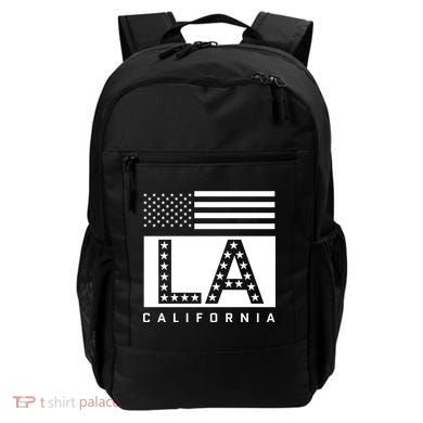 American LA California State Flag Backpack